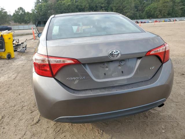 2T1BURHE4HC884771 - 2017 TOYOTA COROLLA L GRAY photo 6