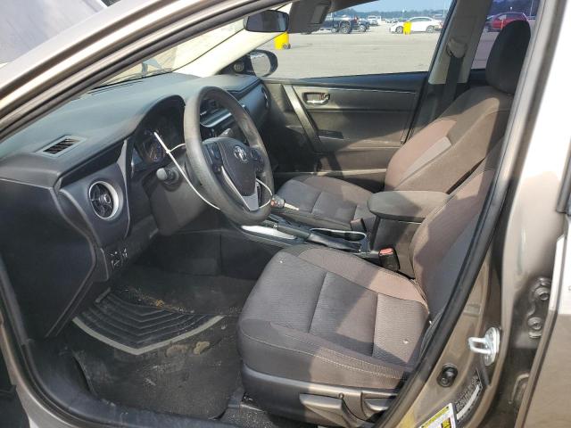 2T1BURHE4HC884771 - 2017 TOYOTA COROLLA L GRAY photo 7