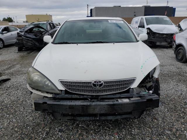 4T1BE32K63U236493 - 2003 TOYOTA CAMRY LE WHITE photo 5