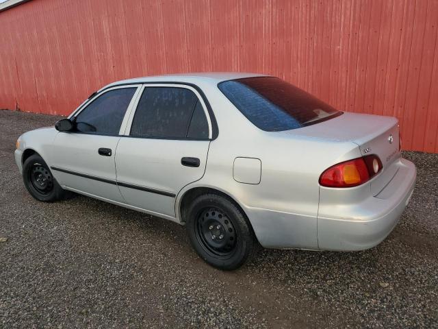 2T1BR12E12C883421 - 2002 TOYOTA COROLLA CE SILVER photo 2