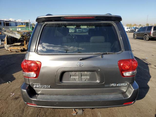 5TDBT48A15S250419 - 2005 TOYOTA SEQUOIA LIMITED GRAY photo 6