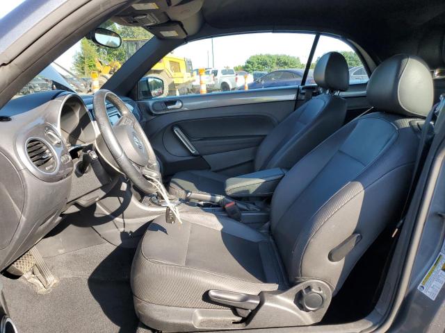 3VW5P7AT2DM821636 - 2013 VOLKSWAGEN BEETLE GRAY photo 7