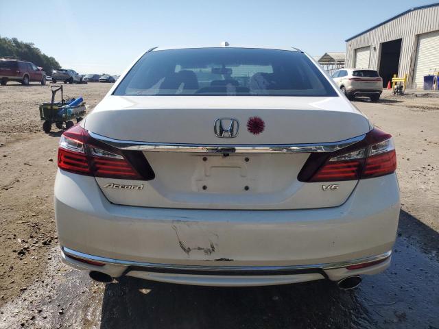 1HGCR3F85HA016333 - 2017 HONDA ACCORD EXL WHITE photo 6