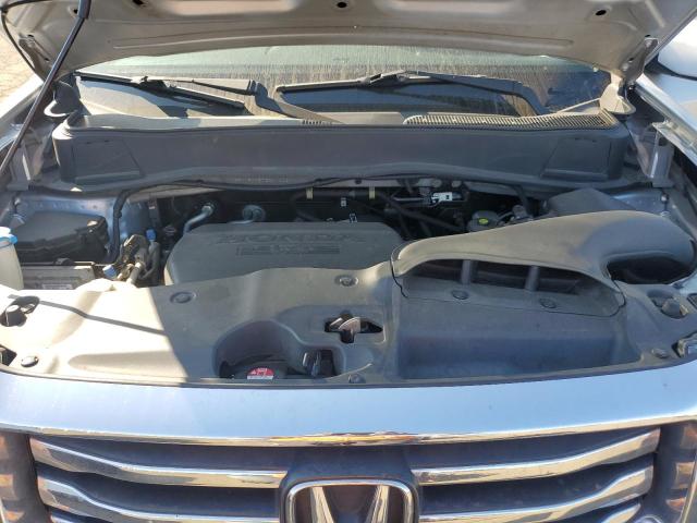 5FNYF4H57EB013331 - 2014 HONDA PILOT EXL SILVER photo 12