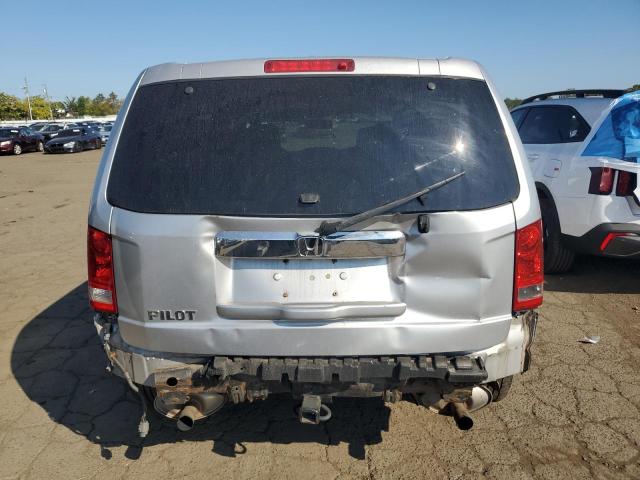 5FNYF4H57EB013331 - 2014 HONDA PILOT EXL SILVER photo 6