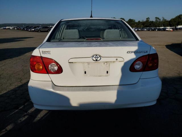 1NXBR32E53Z031018 - 2003 TOYOTA COROLLA CE WHITE photo 6