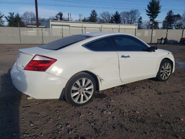 1HGCS2B84AA001803 - 2010 HONDA ACCORD EXL WHITE photo 3