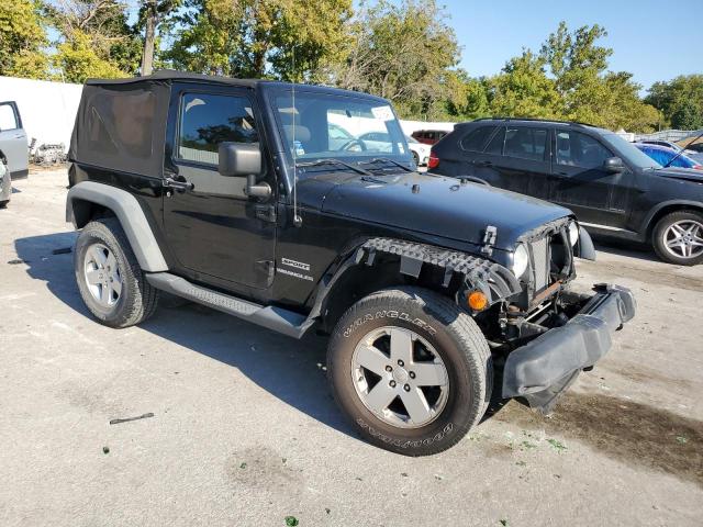 1C4AJWAG1DL547962 - 2013 JEEP WRANGLER SPORT BLACK photo 4