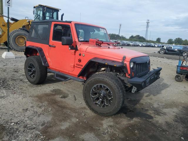 1C4AJWAG5DL666940 - 2013 JEEP WRANGLER SPORT 红色 照片 4