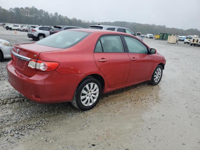 2T1BU4EE1CC758660 - 2012 TOYOTA COROLLA BASE RED photo 3