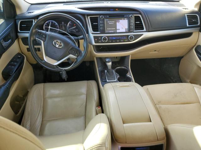 5TDJKRFH5FS114579 - 2015 TOYOTA HIGHLANDER XLE 勃艮第红 照片 8