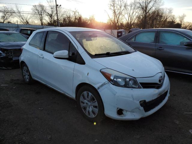 JTDJTUD30DD559974 - 2013 TOYOTA YARIS WHITE photo 4