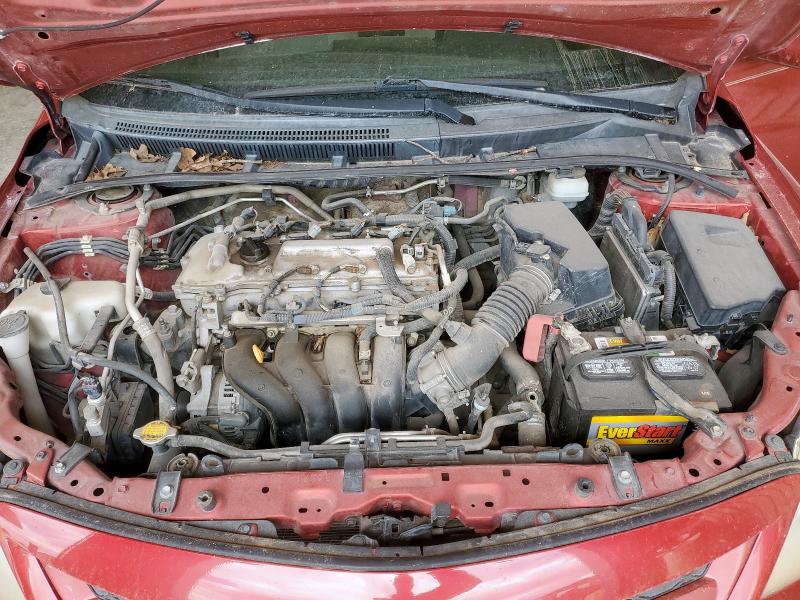 JTDBU4EE1B9159665 - 2011 TOYOTA COROLLA BASE RED photo 11