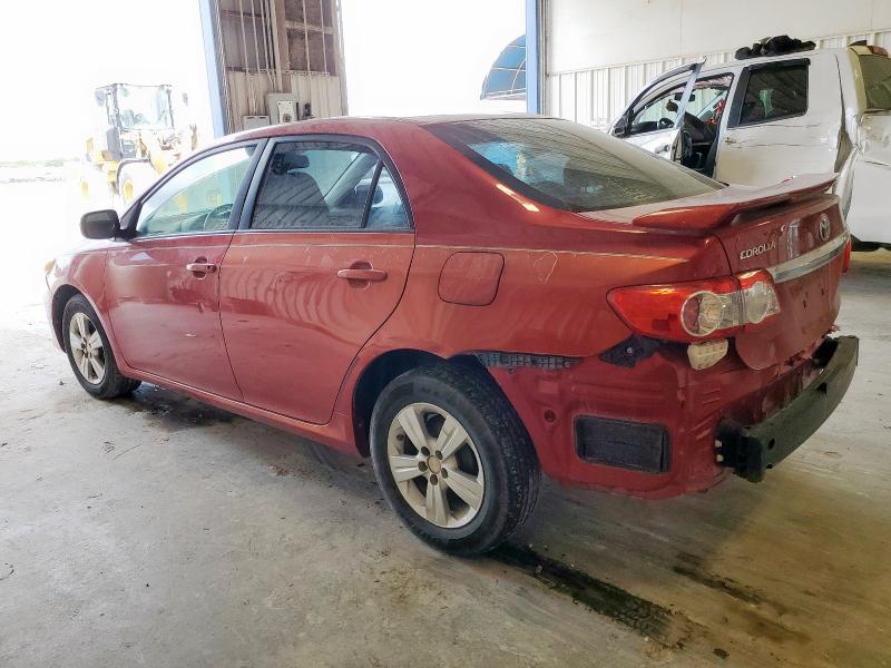 JTDBU4EE1B9159665 - 2011 TOYOTA COROLLA BASE RED photo 2