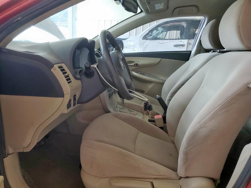 JTDBU4EE1B9159665 - 2011 TOYOTA COROLLA BASE RED photo 7