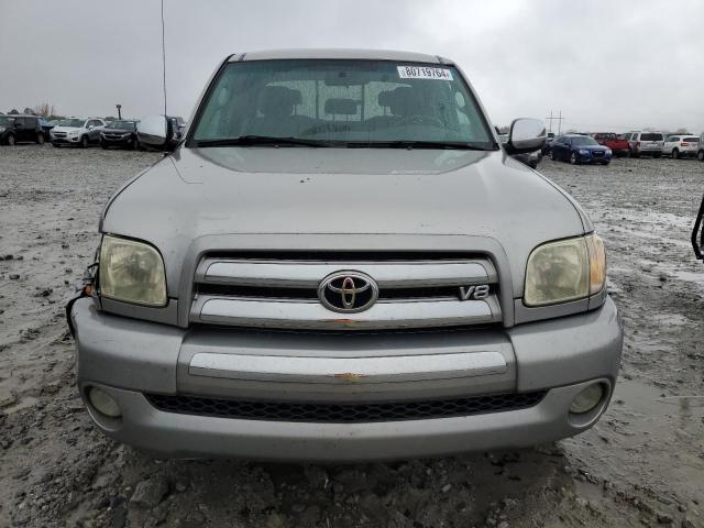 5TBRT34156S479629 - 2006 TOYOTA TUNDRA ACCESS CAB SR5 GRAY photo 5