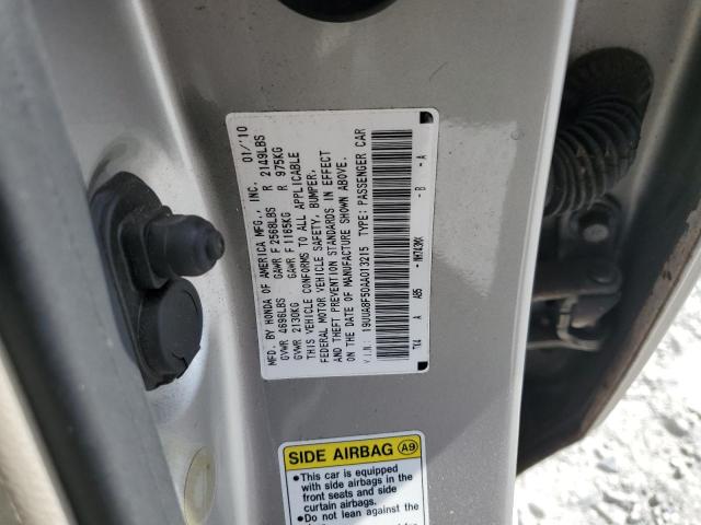 19UUA8F50AA013215 - 2010 ACURA TL SILVER photo 13