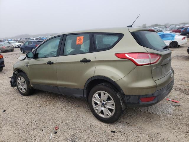 1FMCU0F7XDUA06419 - 2013 FORD ESCAPE S GREEN photo 2