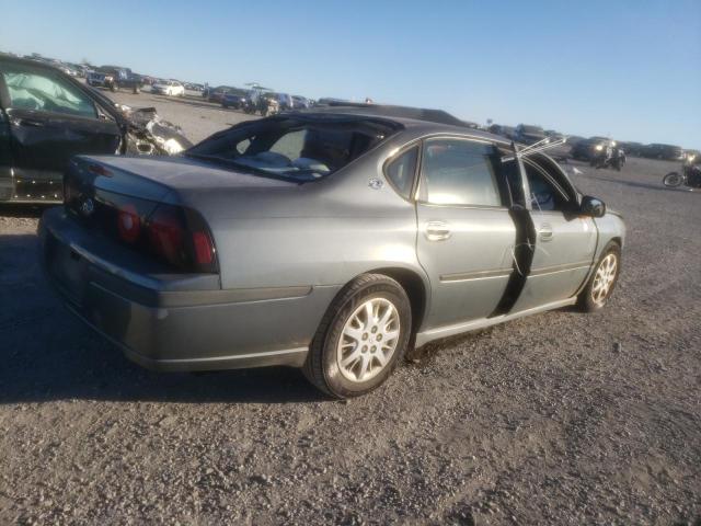 2G1WF52E159283187 - 2005 CHEVROLET IMPALA CHARCOAL photo 3