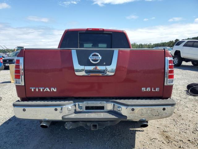 1N6BA07A26N552242 - 2006 NISSAN TITAN XE برغندي صورة 6