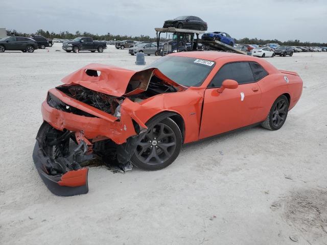 2C3CDZBT4KH627753 - 2019 DODGE CHALLENGER R/T RED photo 1