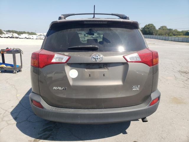 JTMRFREV9DD024309 - 2013 TOYOTA RAV4 XLE GRAY photo 6