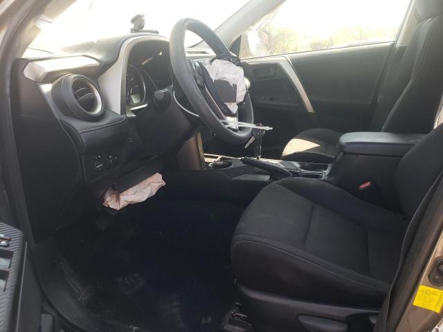 JTMRFREV9DD024309 - 2013 TOYOTA RAV4 XLE GRAY photo 7