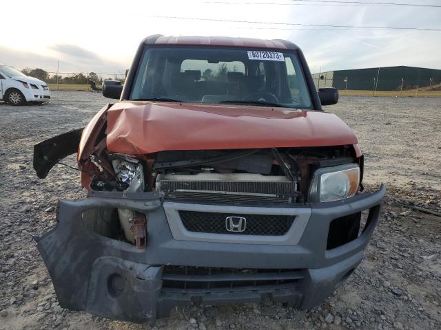 5J6YH28625L004809 - 2005 HONDA ELEMENT EX ORANGE photo 5