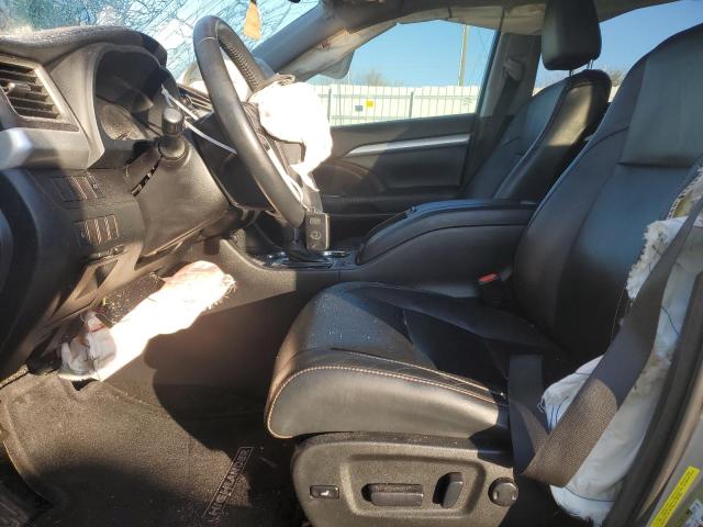 5TDKKRFH6ES024571 - 2014 TOYOTA HIGHLANDER XLE TAN photo 7