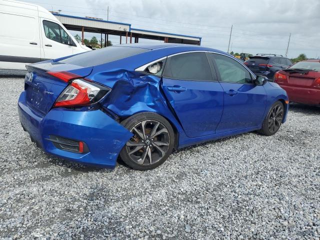 2HGFC2F87KH587078 - 2019 HONDA CIVIC SPORT BLUE photo 3