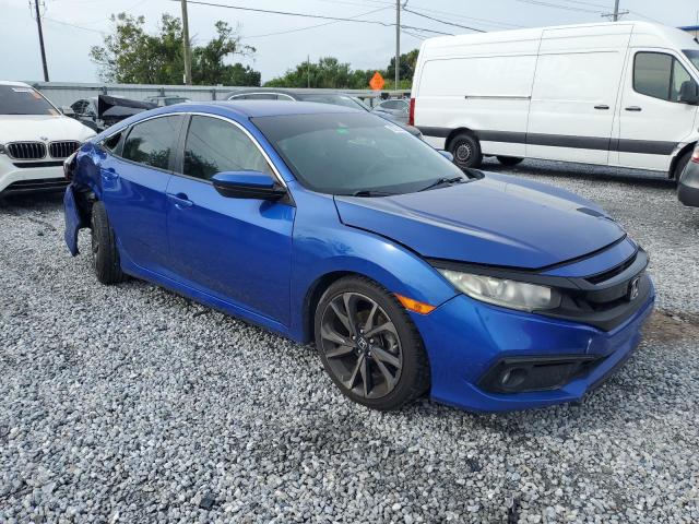 2HGFC2F87KH587078 - 2019 HONDA CIVIC SPORT BLUE photo 4