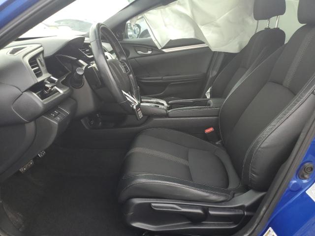 2HGFC2F87KH587078 - 2019 HONDA CIVIC SPORT BLUE photo 7