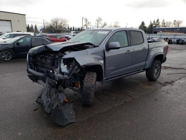 1GCPTEE19J1257982 - 2018 CHEVROLET COLORADO ZR2 GRAY photo 1