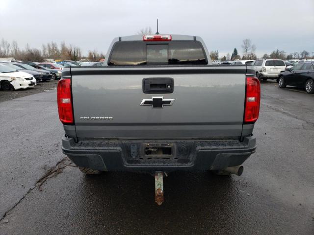 1GCPTEE19J1257982 - 2018 CHEVROLET COLORADO ZR2 GRAY photo 6