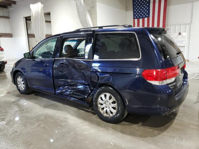 5FNRL38448B102616 - 2008 HONDA ODYSSEY EX ლურჯი ფოტო 2
