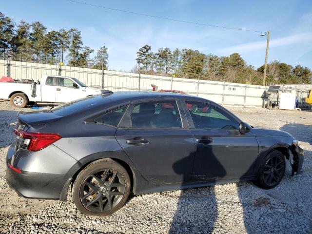 2HGFE2F55NH597418 - 2022 HONDA CIVIC SPORT GRAY photo 3