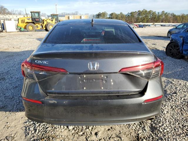 2HGFE2F55NH597418 - 2022 HONDA CIVIC SPORT GRAY photo 6