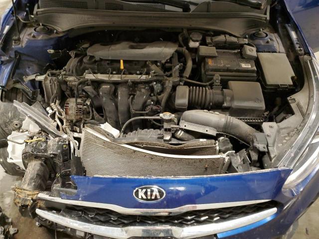 3KPF54AD5ME326863 - 2021 KIA FORTE EX BLUE photo 11