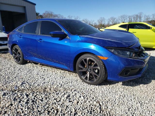 2HGFC2F86LH572749 - 2020 HONDA CIVIC SPORT BLUE photo 4