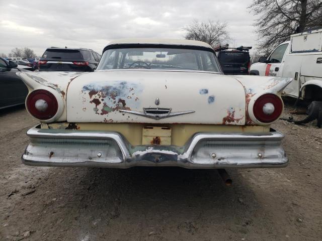 C7FT375869 - 1957 FORD FAIRLANE CREAM photo 6