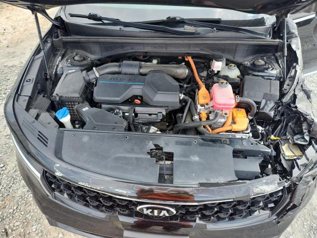 KNDRH4LGXM5018885 - 2021 KIA SORENTO EX შავი ფოტო 12