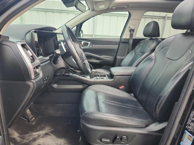 KNDRH4LGXM5018885 - 2021 KIA SORENTO EX შავი ფოტო 7