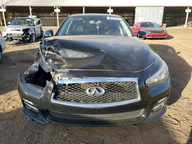 JN1CV7AP1HM642219 - 2017 INFINITI Q50 BASE BLACK photo 5