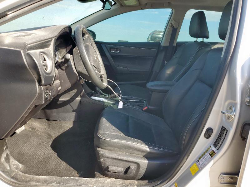 2T1BURHE7KC207012 - 2019 TOYOTA COROLLA L SILVER photo 7