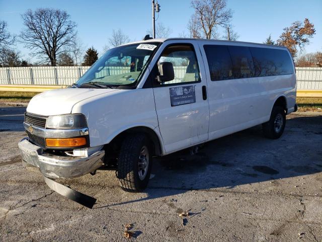 1GAZGPFG9K1264498 - 2019 CHEVROLET EXPRESS G3 LT WHITE photo 1