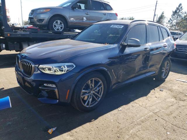 5UXTS3C50K0Z09891 - 2019 BMW X3 XDRIVEM40I Синий фото 1