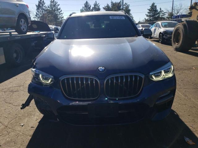 5UXTS3C50K0Z09891 - 2019 BMW X3 XDRIVEM40I BLUE photo 5