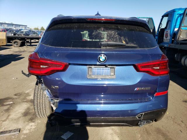 5UXTS3C50K0Z09891 - 2019 BMW X3 XDRIVEM40I BLUE photo 6