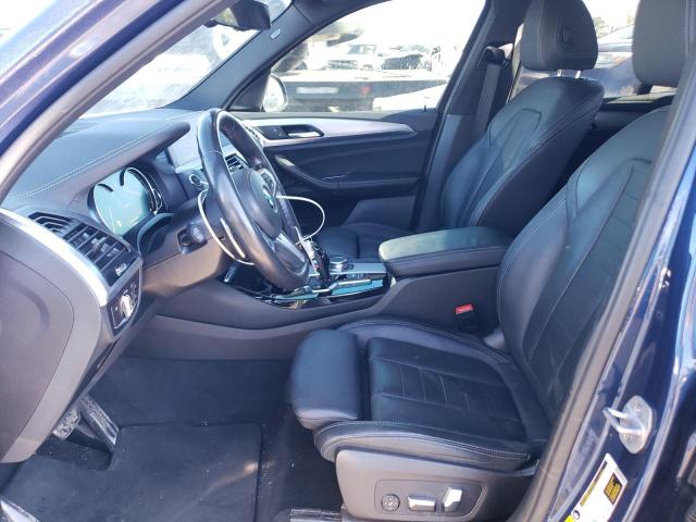 5UXTS3C50K0Z09891 - 2019 BMW X3 XDRIVEM40I Синий фото 7