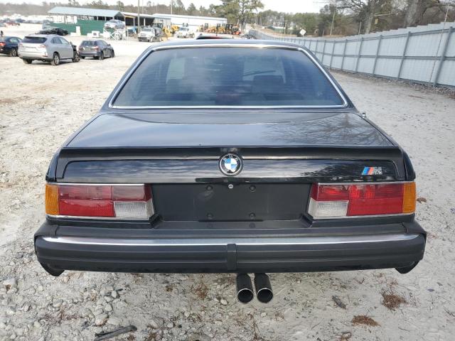 WBAEC8403H0613776 - 1987 BMW 635 CSI AUTOMATIC L6 BLACK photo 6
